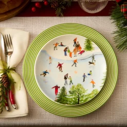Caskata Dinnerware|X Felix Doolittle Winter Wonderland Plates