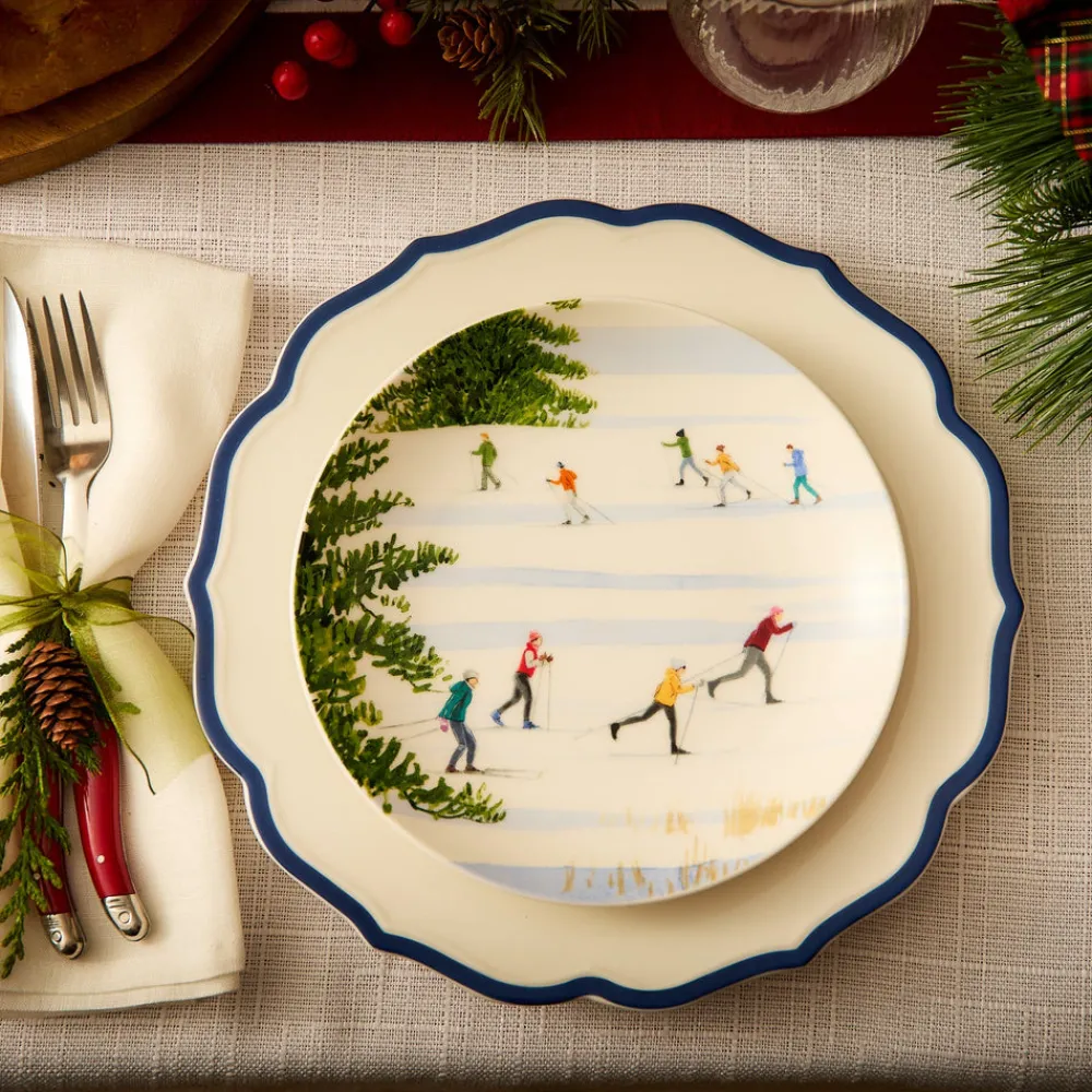 Caskata Dinnerware|X Felix Doolittle Winter Wonderland Plates