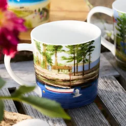Caskata Dinnerware|X Felix Doolittle By the Sea Mugs, Set of 4