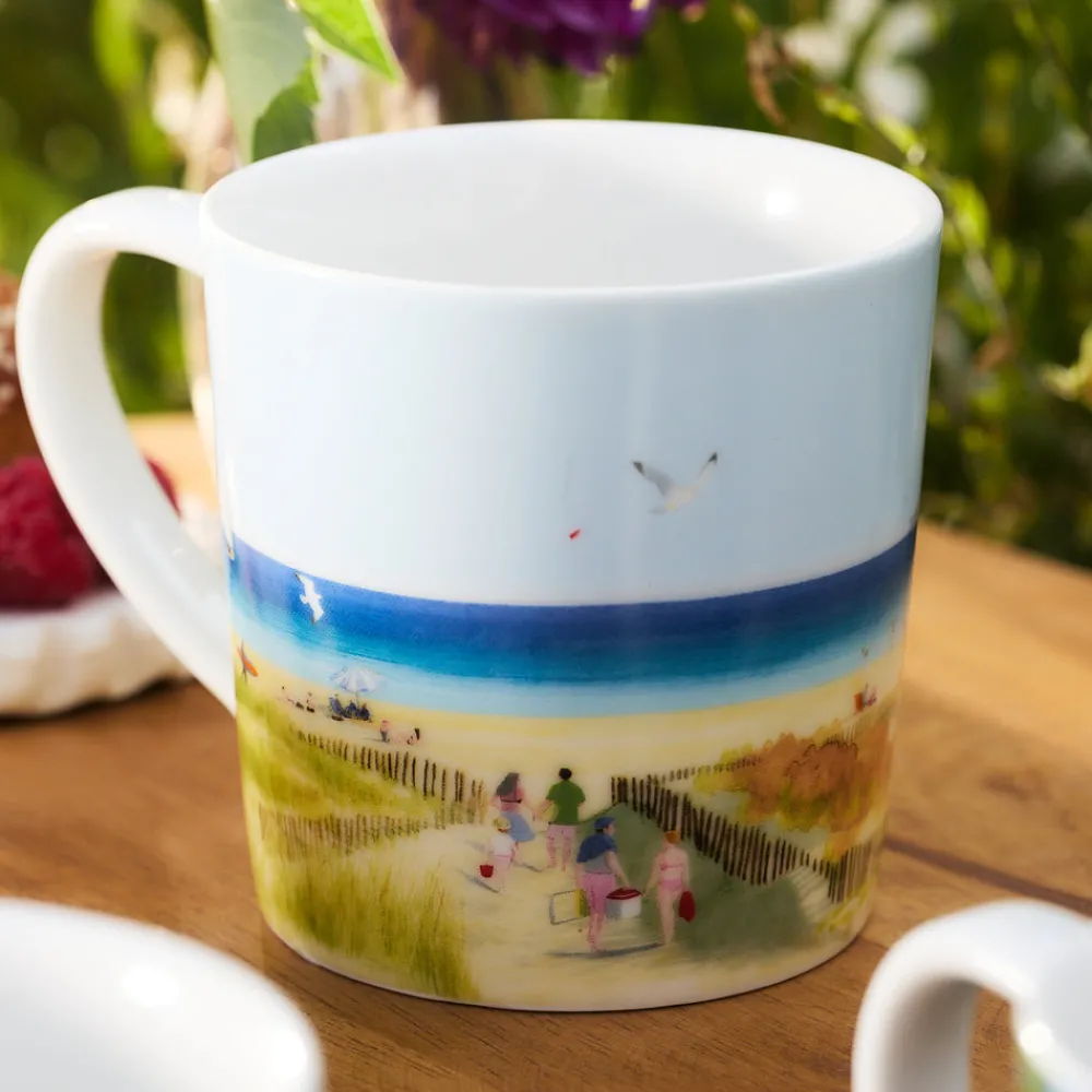 Caskata Dinnerware|X Felix Doolittle By the Sea Mugs, Set of 4