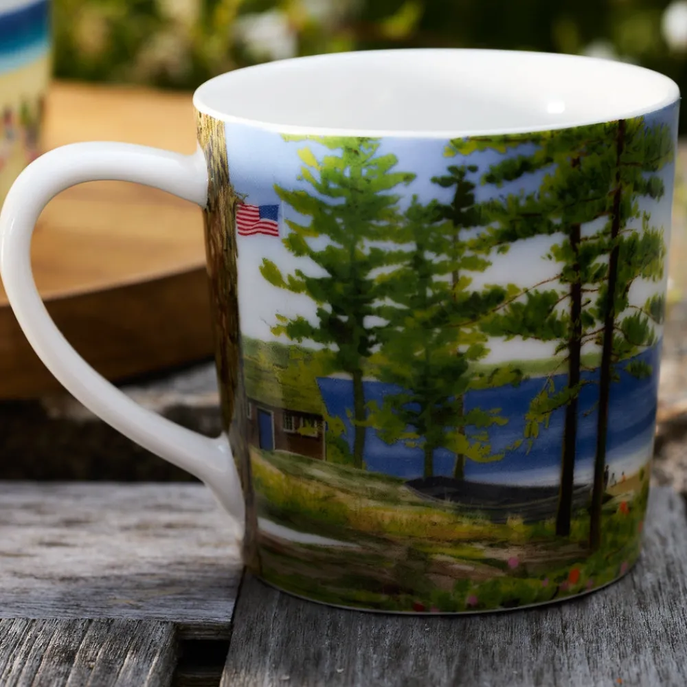 Caskata Dinnerware|X Felix Doolittle By the Sea Mugs, Set of 4