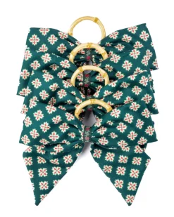 Maria Louise Cottage Place Settings & Linens|Castleton Napkin Rings in Green, Set of 4