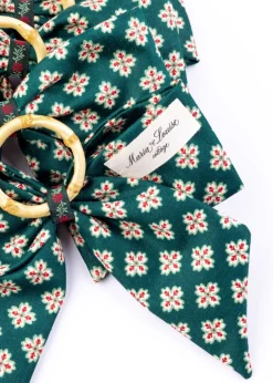 Maria Louise Cottage Place Settings & Linens|Castleton Napkin Rings in Green, Set of 4