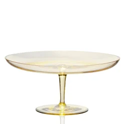Caskata Glassware|Celia Citrine Cake Pedestal