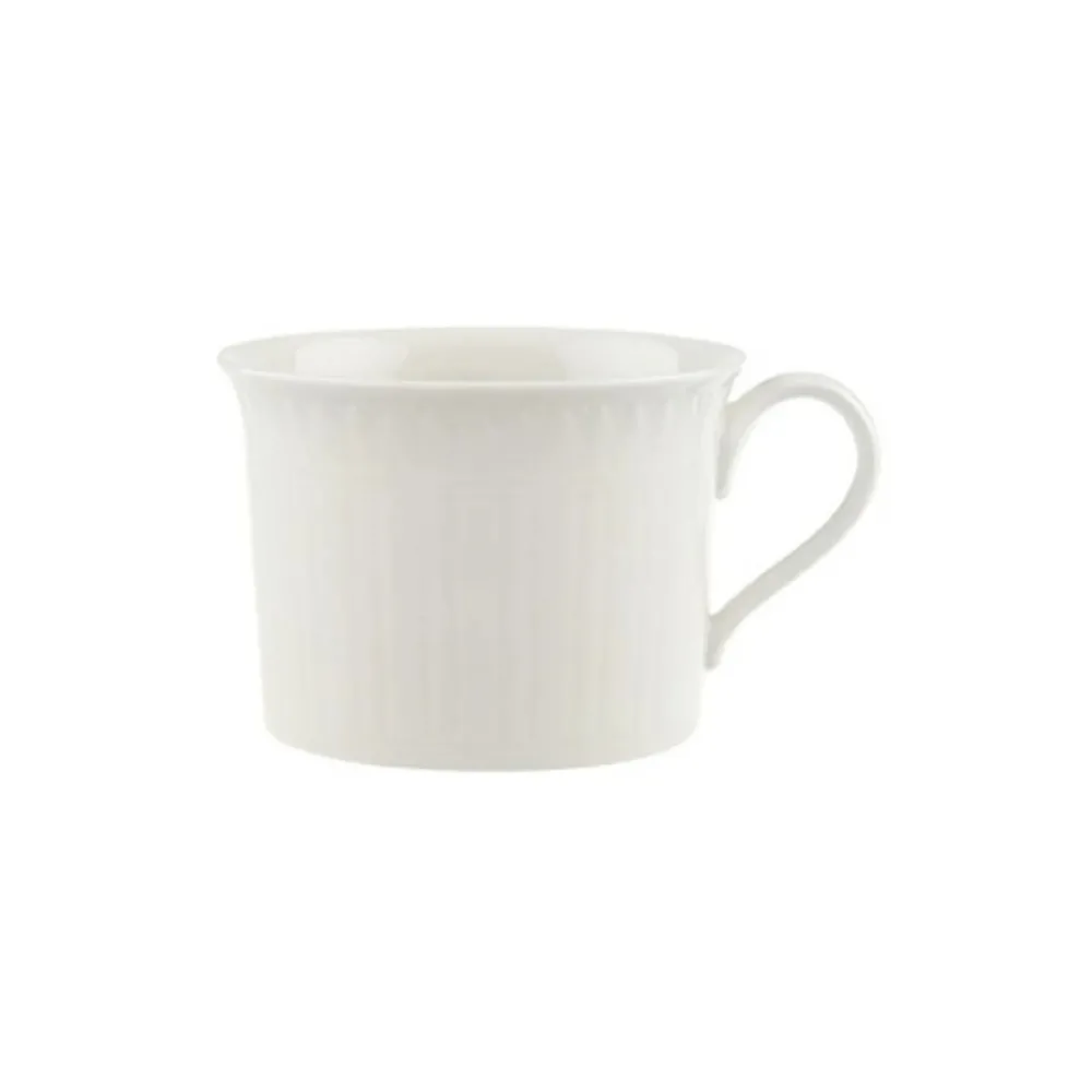 Villeroy & Boch Dinnerware|Cellini Breakfast Cup in White