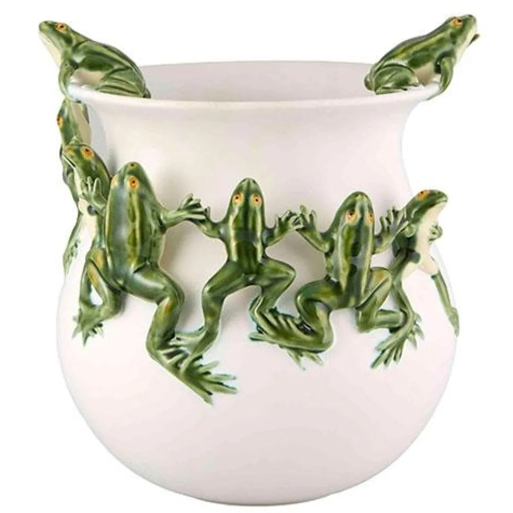 Bordallo Pinheiro Garden|Décor|Censurado Frog Dance Pot