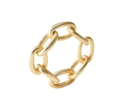 Kim Seybert Place Settings & Linens|Chain Link Napkin Ring in Gold, Set of 4