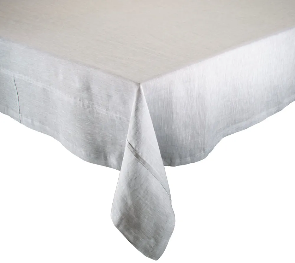 Kim Seybert Place Settings & Linens|Chambray Tablecloth in Gray
