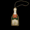 Henry Handwork Place Settings & Linens|Champagne Bottle Ornament