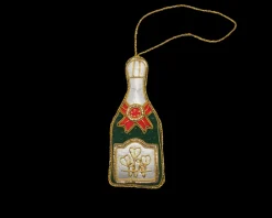 Henry Handwork Place Settings & Linens|Champagne Bottle Ornament