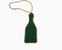 Henry Handwork Place Settings & Linens|Champagne Bottle Ornament