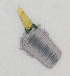 Henry Handwork Place Settings & Linens|Champagne On Ice Cocktail Napkins, Set of 4