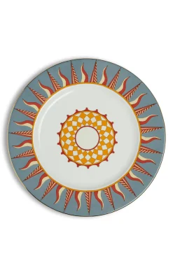La DoubleJ Dinnerware|Charger Plate in Ra Sky Blue