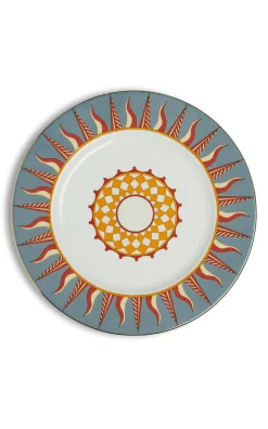La DoubleJ Dinnerware|Charger Plate in Ra Sky Blue