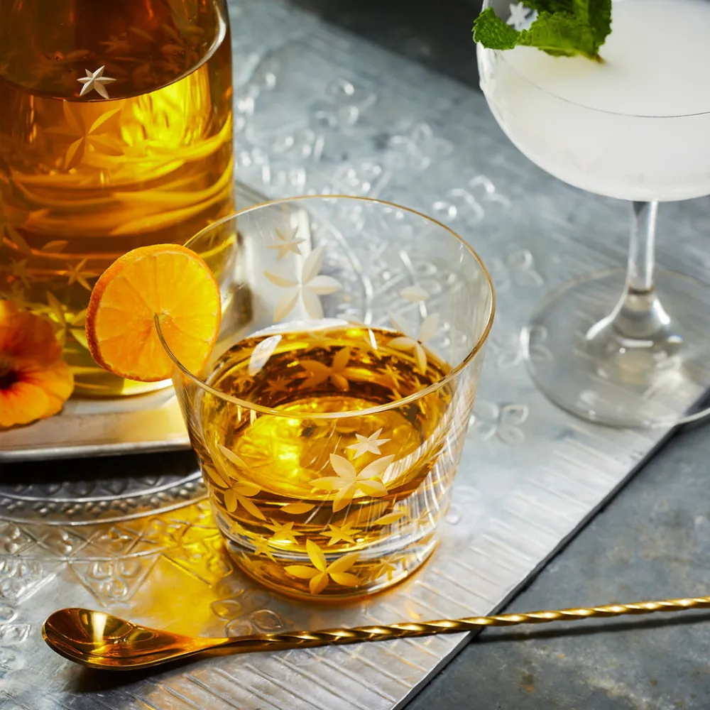 Caskata Glassware|Chatham Bloom Tumblers, Set of 2