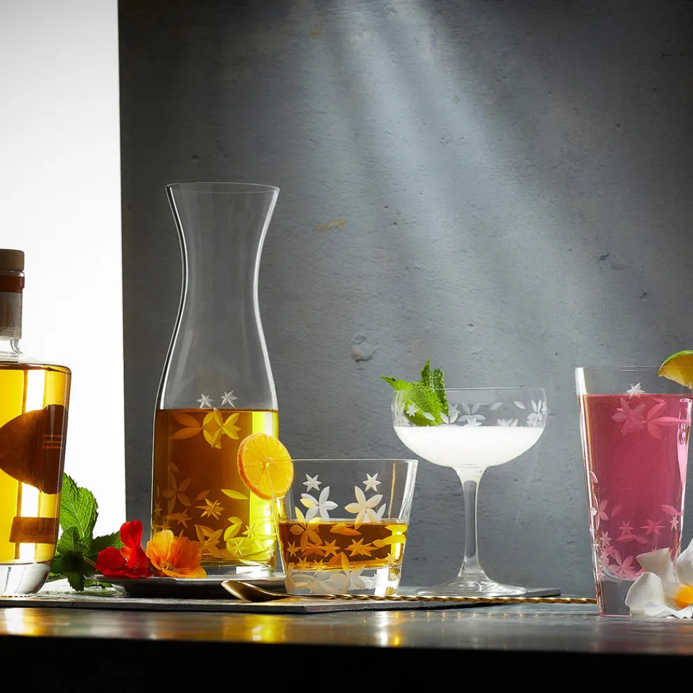 Caskata Glassware|Chatham Bloom Tumblers, Set of 2