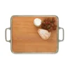 Match Dinnerware|Cheese Tray with Handles, Cherry Wood, Large