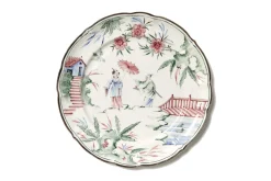 Laboratorio Paravicini Dinnerware|Chinoiserie Dessert Plates, Set of 12