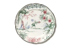 Laboratorio Paravicini Dinnerware|Chinoiserie Dessert Plates, Set of 12