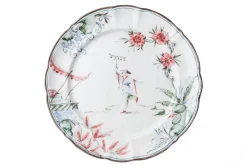 Laboratorio Paravicini Dinnerware|Chinoiserie Dinner Plates, Set of 12