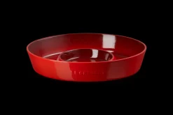 Le Creuset Dinnerware|Chip and Dip Platter in Cerise