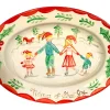 Tricia Lowenfield Dinnerware|Christmas Family Platter Tidings of Great Joy
