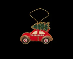 Henry Handwork Place Settings & Linens|Christmas Tree Car Ornament