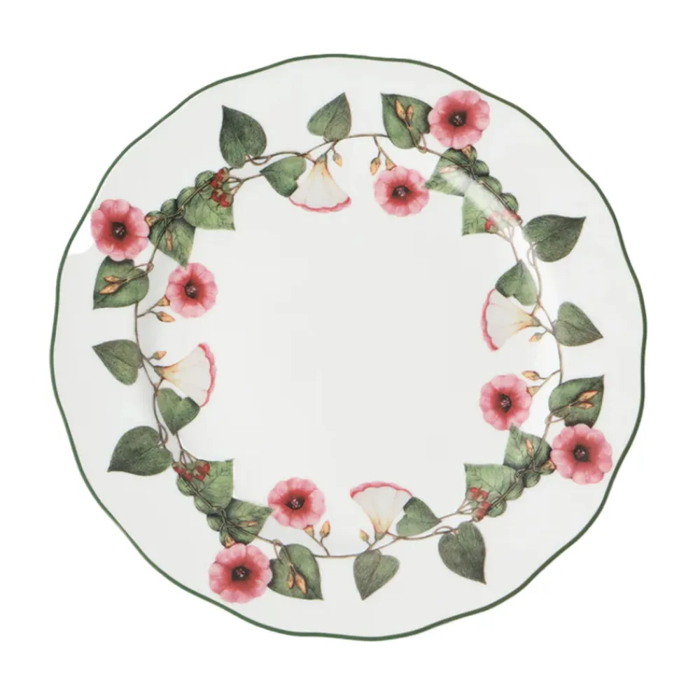 Cabana Dinnerware|Ciclamino Porcelain Dinner Plate