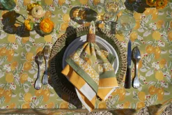 Couleur Nature Place Settings & Linens|Citron Napkins in Vert & Yellow, Set of 6