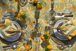 Couleur Nature Place Settings & Linens|Citron Napkins in Vert & Yellow, Set of 6
