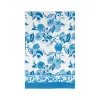 Couleur Nature Place Settings & Linens|Citron Tea Towels in Bleu, Set of 3