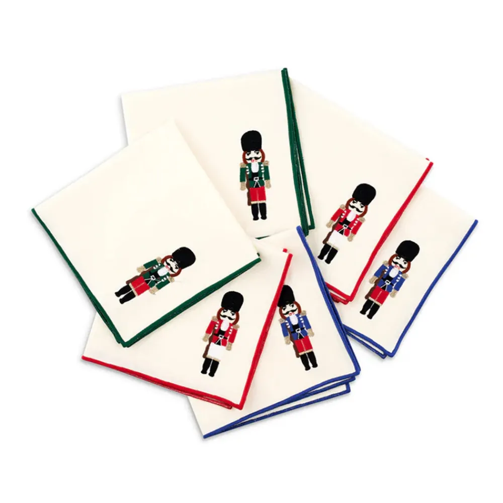 Loulou La Dune Place Settings & Linens|Clara Napkin in Off White, Set of 6