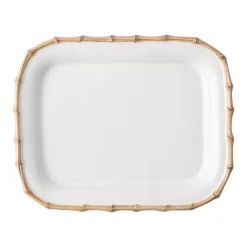 Juliska Dinnerware|Classic Bamboo Natural 12" Rectangular Platter