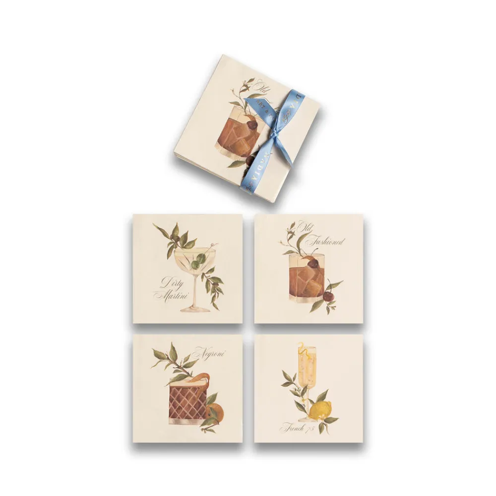 Nadia & Co Place Settings & Linens|Classic Cocktail Napkins