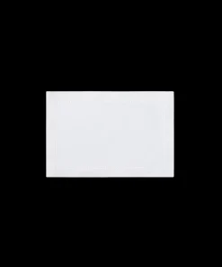 Rebecca Udall Place Settings & Linens|Classic Hemstitch Linen Cocktail Napkin, White