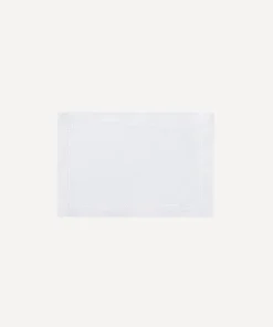 Rebecca Udall Place Settings & Linens|Classic Hemstitch Linen Cocktail Napkin, White