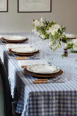 Rebecca Udall Place Settings & Linens|Classic Hemstitch Linen Napkin, White