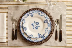 Rebecca Udall Place Settings & Linens|Classic Hemstitch Linen Placemat in Natural