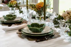 Rebecca Udall Place Settings & Linens|Classic Hemstitch Linen Tablecloth, White