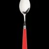 Late Afternoon Flatware|Classic Red Serving Spoon