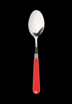 Late Afternoon Flatware|Classic Red Serving Spoon