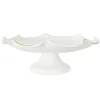 Rebecca Udall Dinnerware|Claudia Wavy Footed Bowl in White