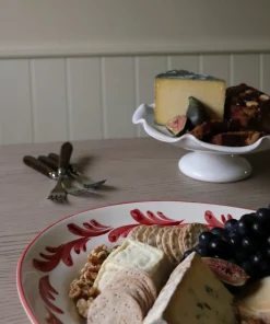 Rebecca Udall Dinnerware|Claudia Wavy Footed Bowl in White