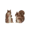 Juliska Dinnerware|Clever Creatures Squirrel Salt and Pepper, Set of 2