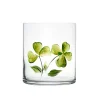 Petra Palumbo Glassware|Clover Crystal Tumbler