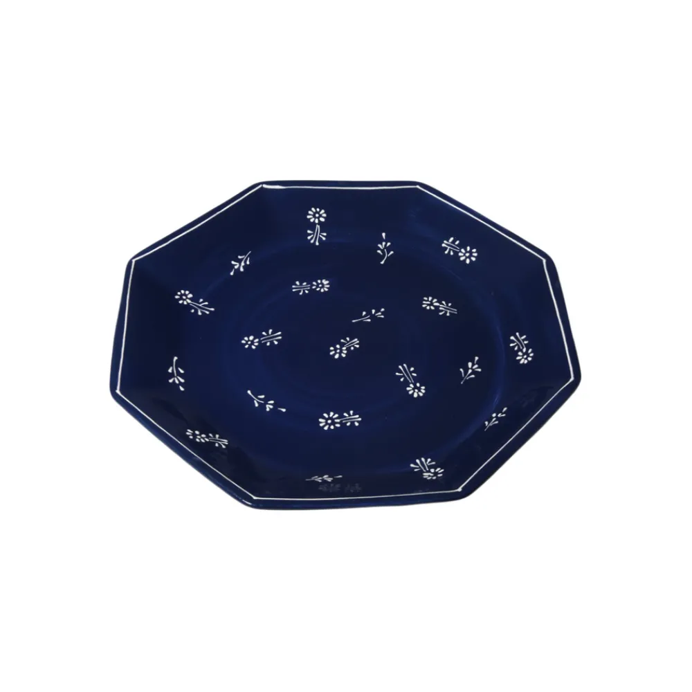 Carolina Irving and Daughters Dinnerware|Cobalt Beatrice Dessert Plate