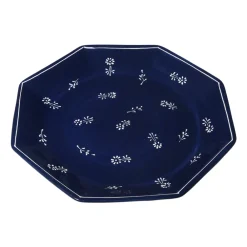 Carolina Irving and Daughters Dinnerware|Cobalt Beatrice Dinner Plate