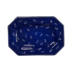 Carolina Irving and Daughters Dinnerware|Cobalt Beatrice Serving Platter
