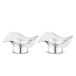 Georg Jensen Silver|Candles|Cobra Tealight Sterling Silver, Set of 2