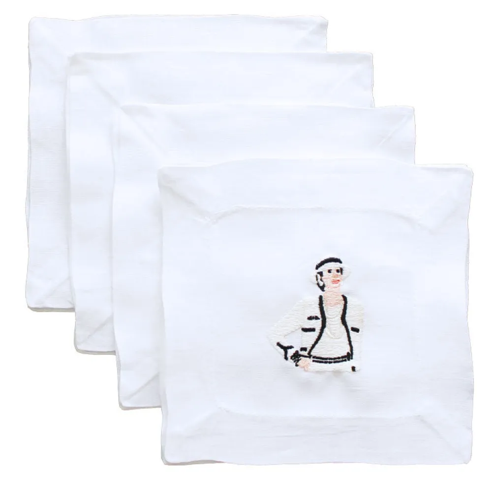 Lettermade Place Settings & Linens|Coco Cocktail Napkins